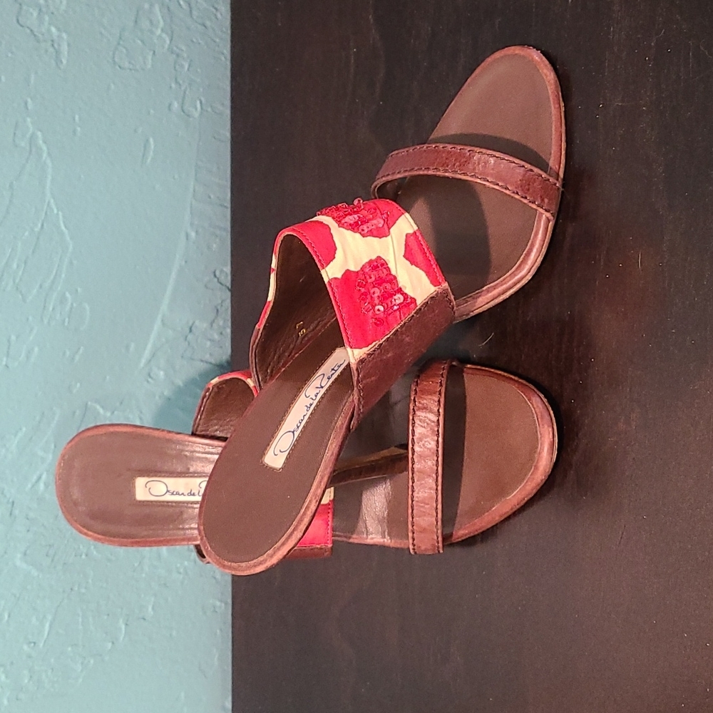 Cute high heel sandals.
